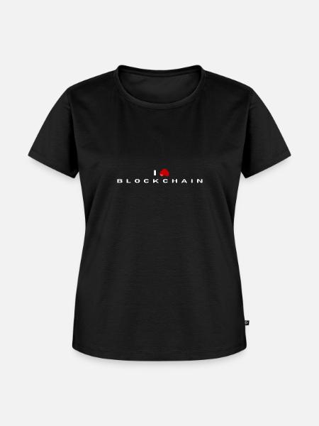 Ich hasse Blockchain - Frauen Premium Bio T-Shirt - Schwarz
