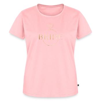 Bague en diamant Team Bride personnalisable - T-shirt Premium bio Femme - rose - Devant - AI Model Female 172 dark (172cm)