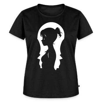 Batcave Girl Dark Fairytale Goth Occult Women Got - Women's Premium Organic T-shirt - black - Front - Selfina (174cm)