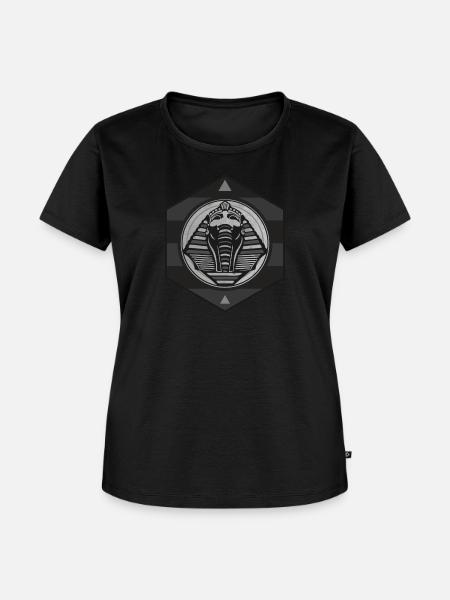Pharaon Ultimate - Frauen Premium Bio T-Shirt - Schwarz