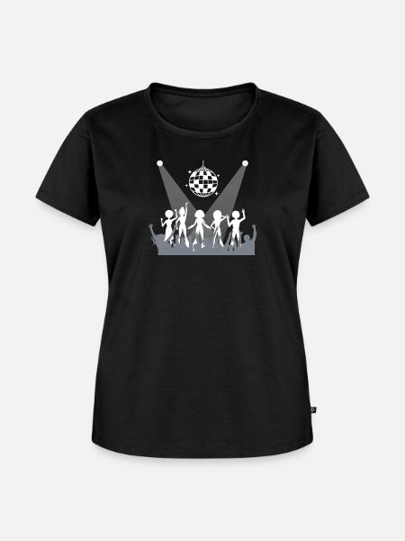 Konzert-Design - Frauen Premium Bio T-Shirt - Schwarz