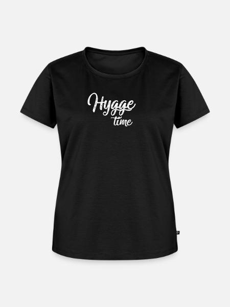 Hygge time coziness - Women's Premium Organic T-shirt - black