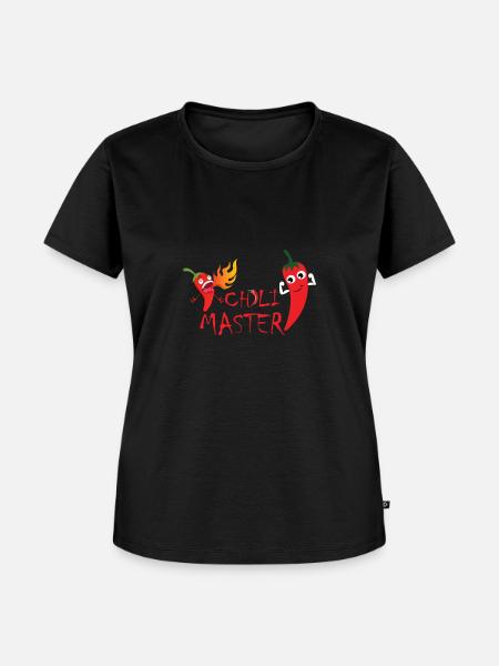 Chilli Master - Frauen Premium Bio T-Shirt - Schwarz