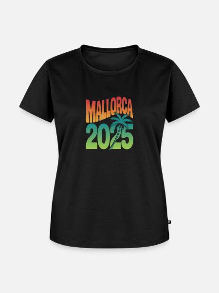 Mallorca 2025 - Frauen Premium Bio T-Shirt - Schwarz