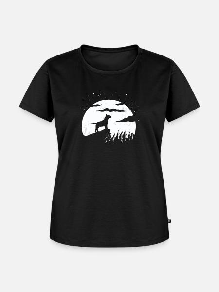 Bullterrier - Frauen Premium Bio T-Shirt - Schwarz