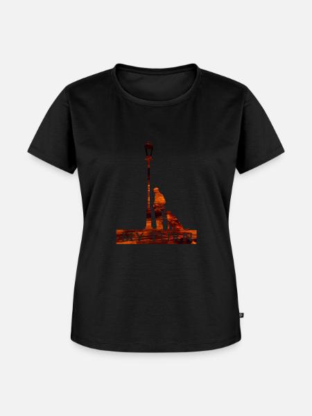 Ich bin dran - Frauen Premium Bio T-Shirt - Schwarz