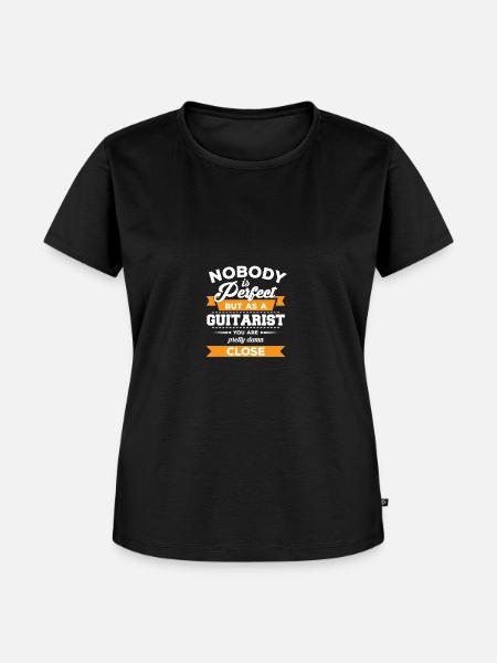 Guitarist - Gitarrenspieler - Gitarre - Geschenk - Frauen Premium Bio T-Shirt - Schwarz