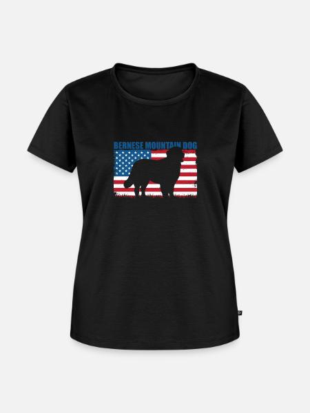 Berner Sennenhund - Frauen Premium Bio T-Shirt - Schwarz