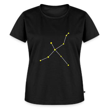 Star Constellation Cygnus - T-shirt Premium bio Femme - noir - Devant - Selfina (174cm)