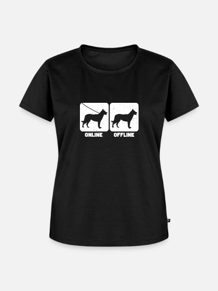 Beauceron - Frauen Premium Bio T-Shirt - Schwarz