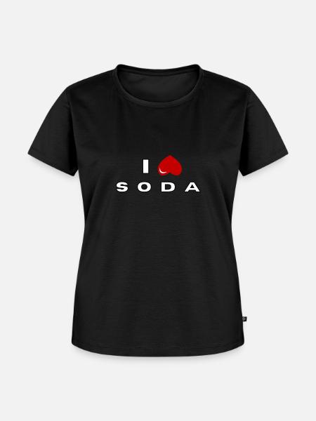 Ich hasse Soda - Frauen Premium Bio T-Shirt - Schwarz