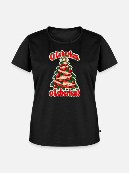 O Leberkas - Frauen Premium Bio T-Shirt - Schwarz