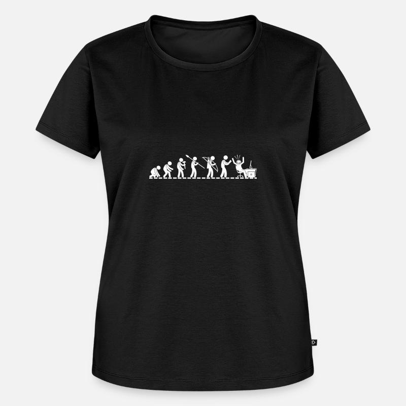 Évolution du jeu | évolution de l’univers de jeu - T-shirt Premium bio Femme - noir