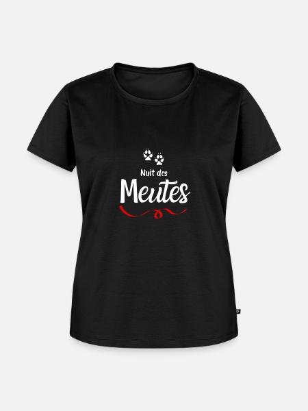 Nacht der Packungen - Frauen Premium Bio T-Shirt - Schwarz