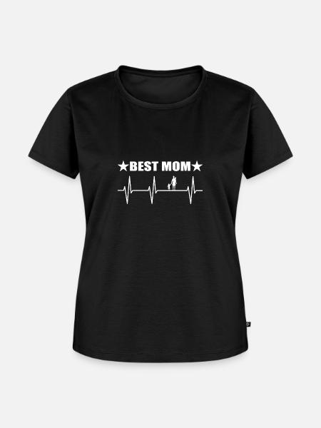 Mama - Frauen Premium Bio T-Shirt - Schwarz