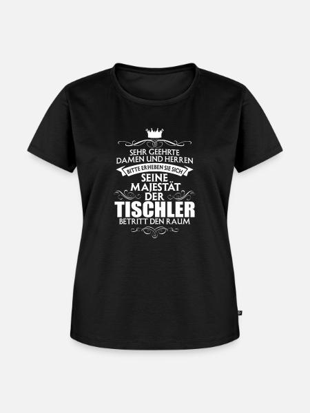TISCHLER - Frauen Premium Bio T-Shirt - Schwarz