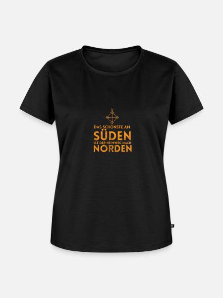Hamburg Design Motiv Deutschland - Frauen Premium Bio T-Shirt - Schwarz