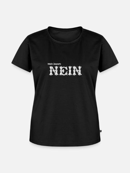 Mein Jawort - Frauen Premium Bio T-Shirt - Schwarz