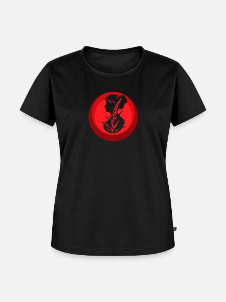 Vegan Gesund Pflanzlich - Frauen Premium Bio T-Shirt - Schwarz