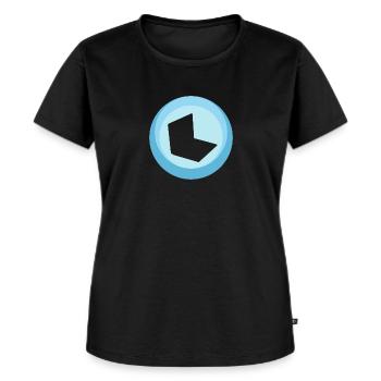 Blog Blogging Blogueur - T-shirt Premium bio Femme - noir - Devant - Selfina (174cm)