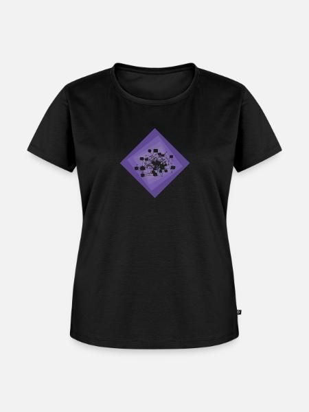Crypto Bitcoin Kryptowährung - Frauen Premium Bio T-Shirt - Schwarz