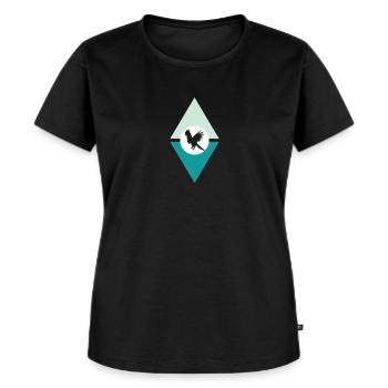 Bird Cockatoo Macaw - Women's Premium Organic T-shirt - black - Front - Selfina (174cm)