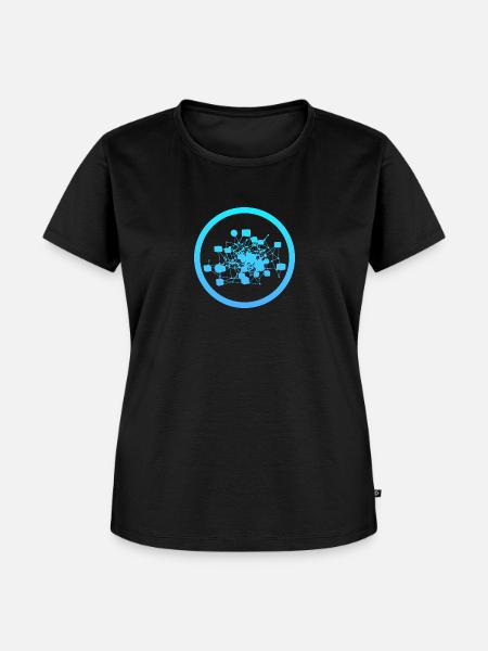 Kryptowährung Blockchain Crypto - Frauen Premium Bio T-Shirt - Schwarz