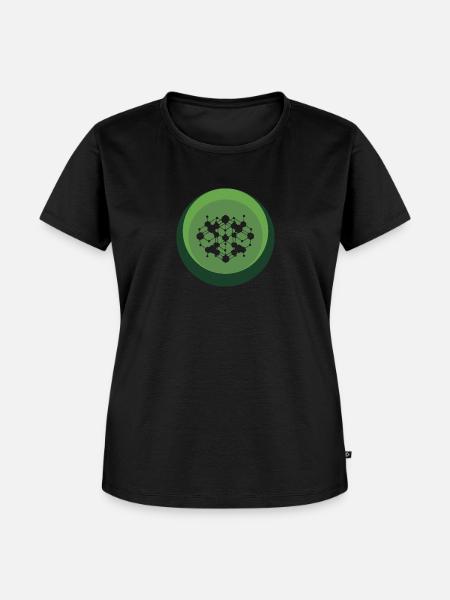 Crypto Coin Cryptocurrency - Frauen Premium Bio T-Shirt - Schwarz