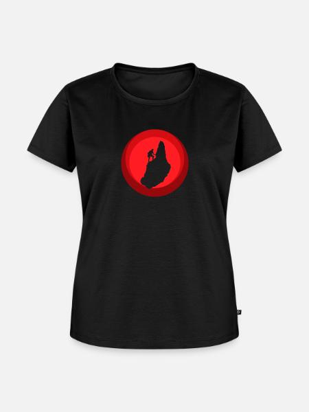 Kletterwand Klettern Klettern - Frauen Premium Bio T-Shirt - Schwarz