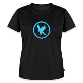 Cockatoos Bird Macaw - Women's Premium Organic T-shirt - black - Front - Selfina (174cm)