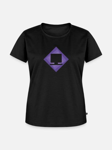 Computer Computerarbeit Online - Frauen Premium Bio T-Shirt - Schwarz