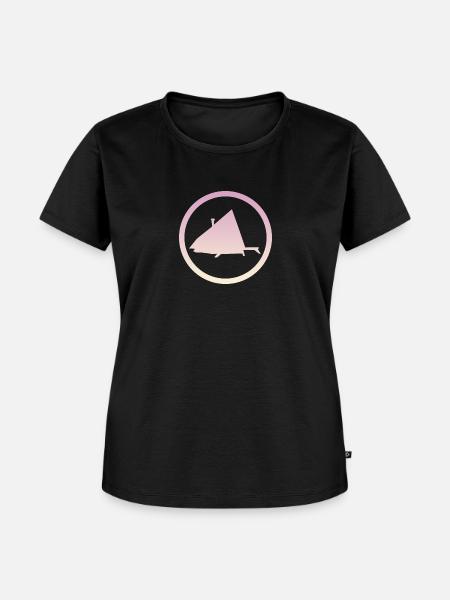 Camping Glamping Modern - Frauen Premium Bio T-Shirt - Schwarz
