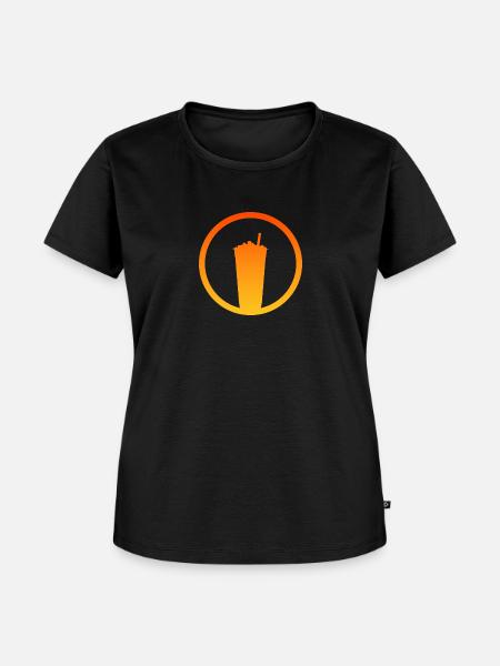 Bubble Bubble Tea Bubble - Frauen Premium Bio T-Shirt - Schwarz