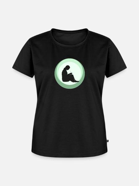 Häkeln Nadel Wolle - Frauen Premium Bio T-Shirt - Schwarz