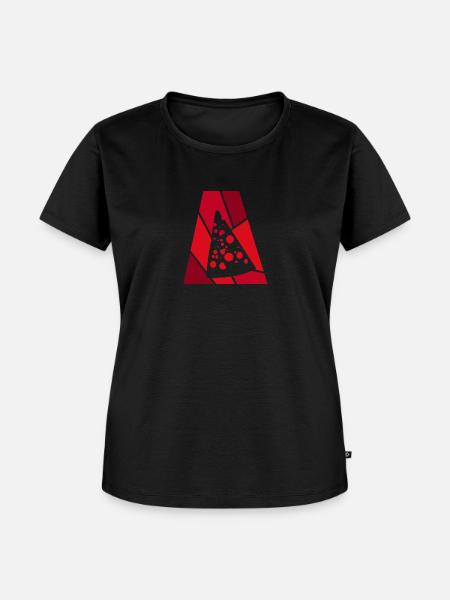 Käse Maus Parmesan - Frauen Premium Bio T-Shirt - Schwarz