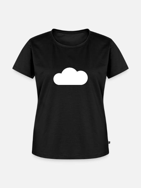 Cloud - Frauen Premium Bio T-Shirt - Schwarz