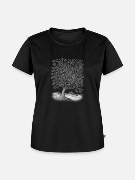 Yggdrasil - Frauen Premium Bio T-Shirt - Schwarz
