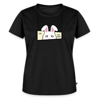 Ora Yuki !! - T-shirt Premium bio Femme - noir - Devant - Selfina (174cm)