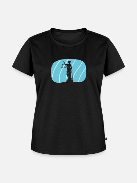 Anwalt Recht Behandlung - Frauen Premium Bio T-Shirt - Schwarz