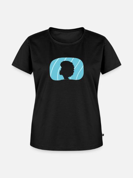 Afro Beat Funky - Frauen Premium Bio T-Shirt - Schwarz
