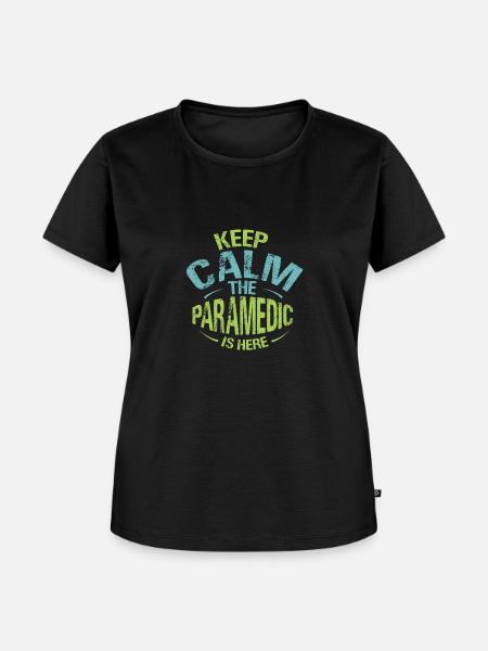 Sanitäter - Frauen Premium Bio T-Shirt - Schwarz