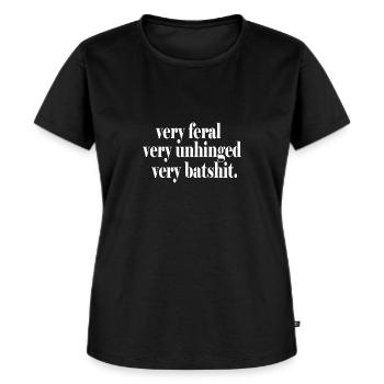 Bipolare Manie Psychische Gesundheit - Frauen Premium Bio T-Shirt - Schwarz - Vorne - Selfina (174cm)