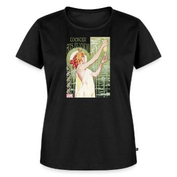 Tochter aus Elysium II - Frauen Premium Bio T-Shirt - Schwarz - Vorne - Selfina (174cm)