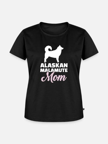 Alaskan Malamute - Frauen Premium Bio T-Shirt - Schwarz