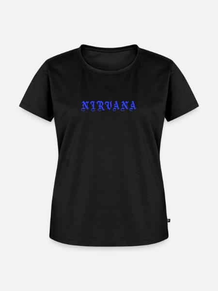 NIRVANA - Frauen Premium Bio T-Shirt - Schwarz