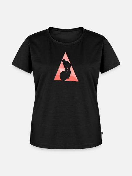 Mountainbiking Trail Biker - Frauen Premium Bio T-Shirt - Schwarz