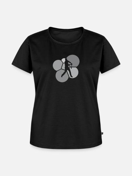 Baseball Batting Fielding Baseballschläger - Frauen Premium Bio T-Shirt - Schwarz