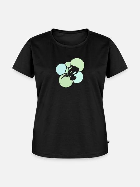 Dirt Freeride BMX - Frauen Premium Bio T-Shirt - Schwarz