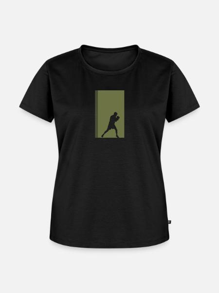 Boxing Boxing Boxen Boxkampf - Frauen Premium Bio T-Shirt - Schwarz