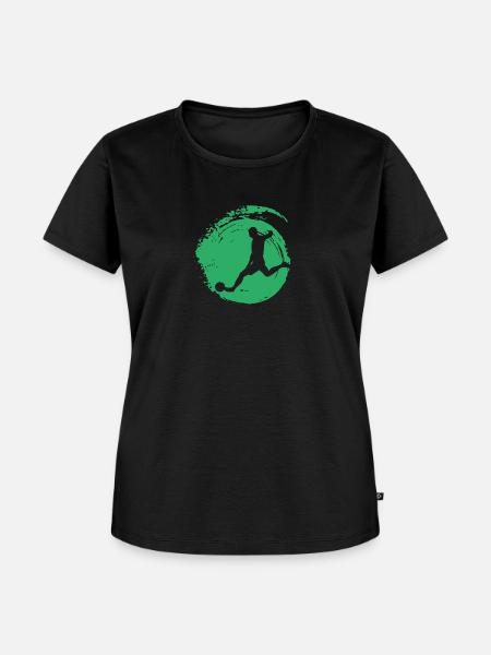 Verteidiger Mittelfeldspieler - Frauen Premium Bio T-Shirt - Schwarz